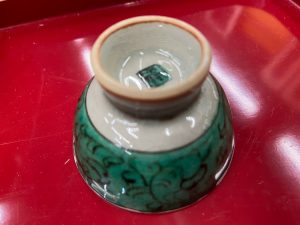 和食器 九谷 酒器　時代盃五客揃8